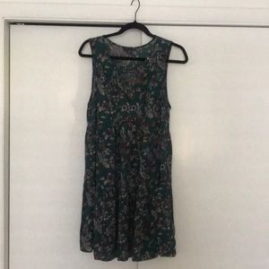 Floral swing dress